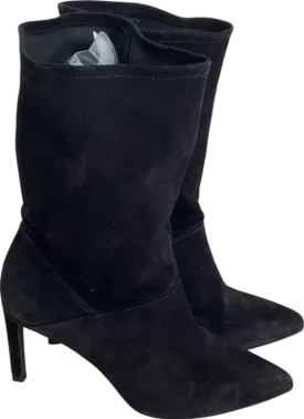All Saints Black Orlana Suede Boots UK 5 EU 38 👠