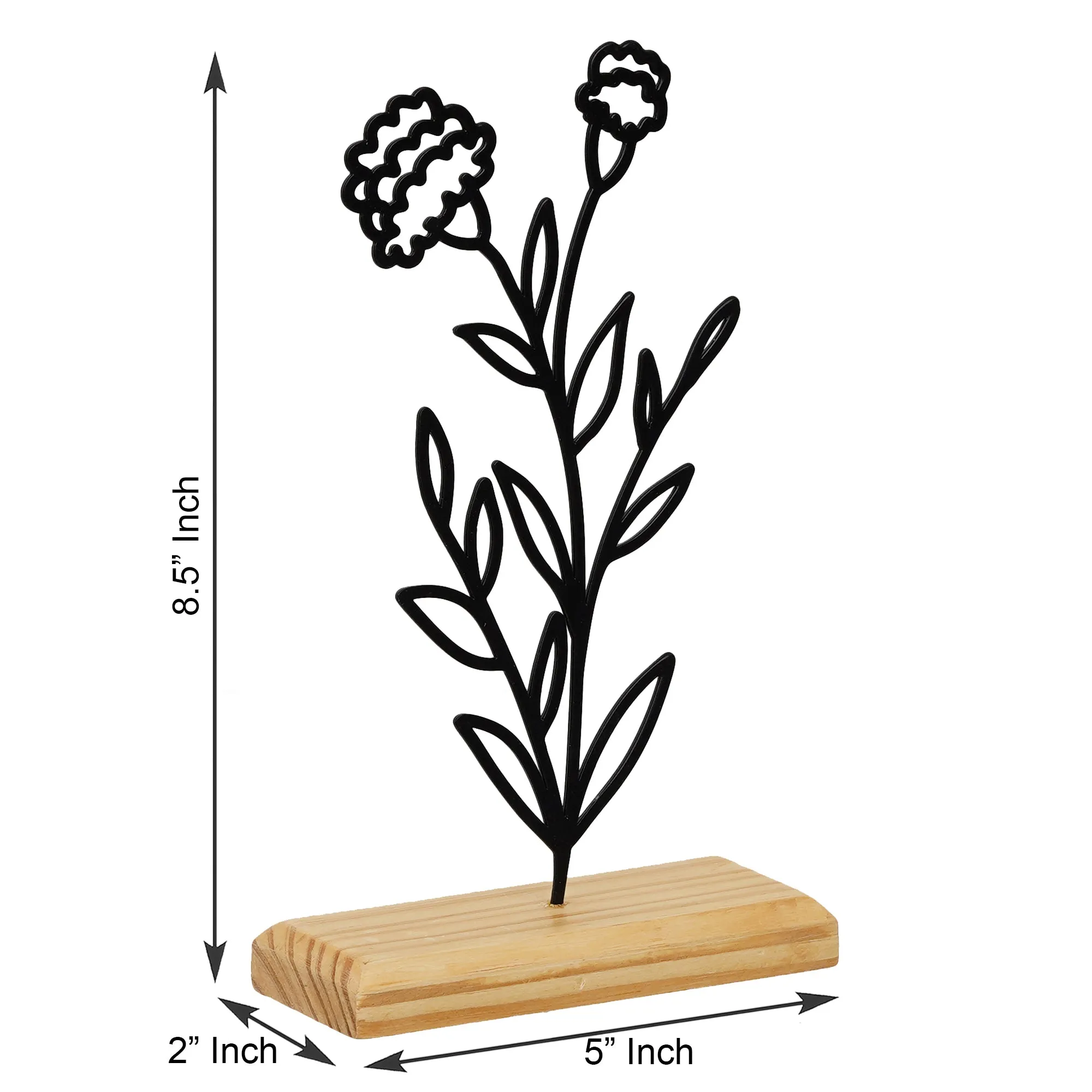 Attractive Flowers Metal Sculpture