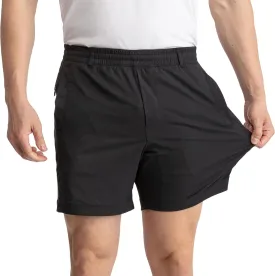birddogs Mens Khaki Shorts ?C Casual, Slim Fit, Stretch Shorts with Built-in Liner for Comfort ?C Regular Length, 7?? Inseam