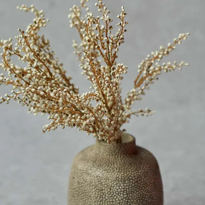 Cream Heather Stem 42cm