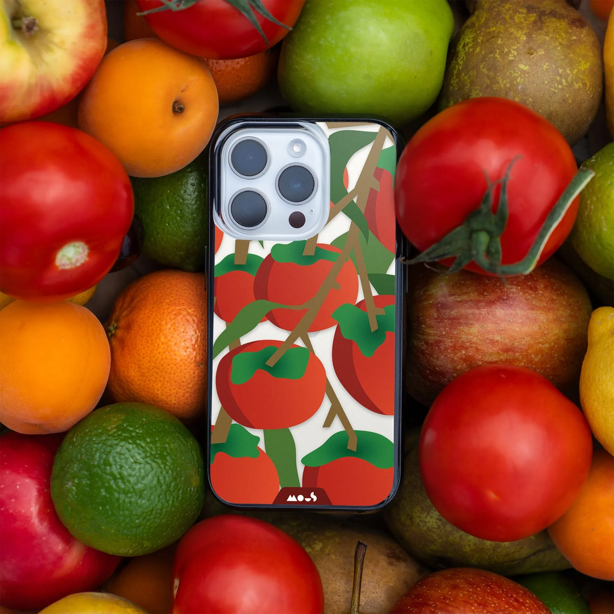 Fruits Printed Phone Case – Tomato - Clarity