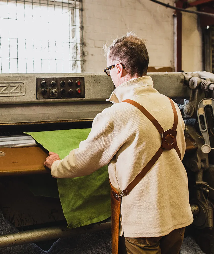 Heritage Suede Leather Full Length Apron