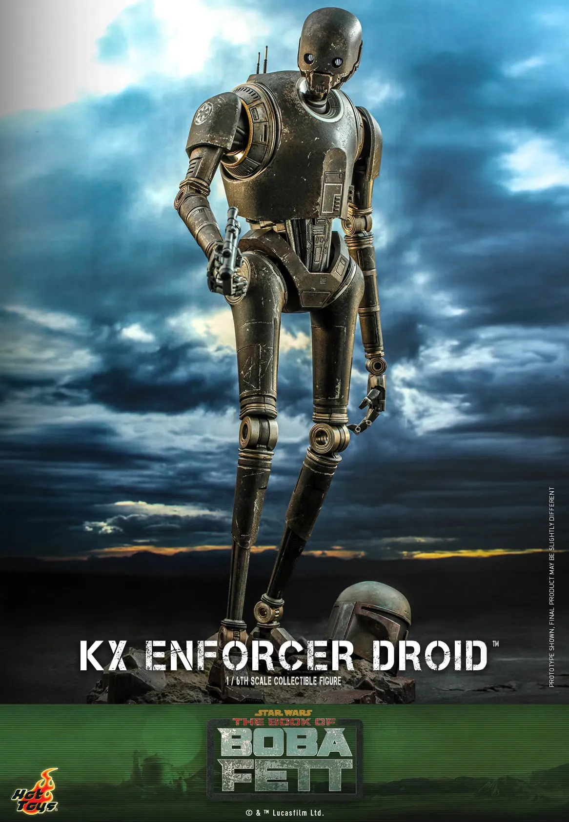 KX Enforcer Droid: Star Wars: The Book Of Boba Fett: TMS072