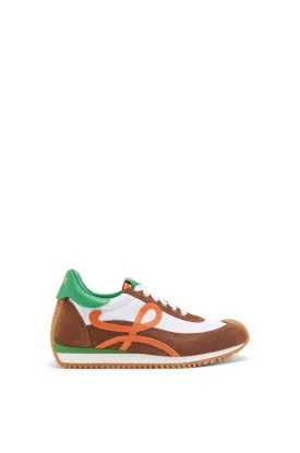 L815282XAO Flow runner in nylon and suede