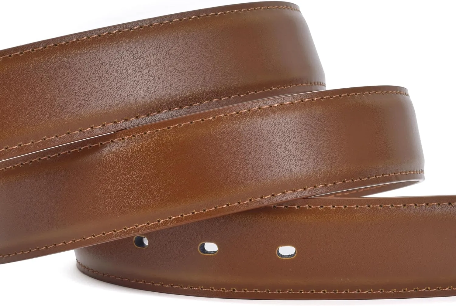 Men's Dress Belt Black Leather Belts for Jeans