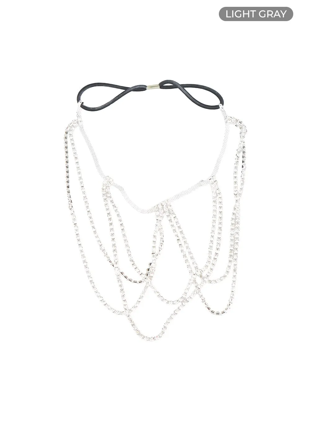 Rhinestone Tight Chain OU404
