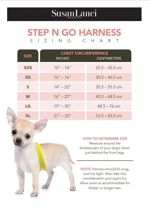 Step N Go Leash Harness